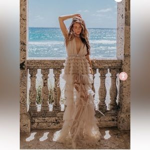 Betsy gown untamed petals